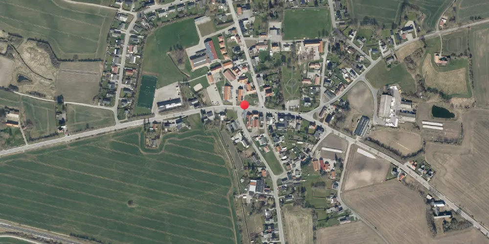 Historisk kort over Bovrup Stationskro Historisk kort over Bovrup Stationskro