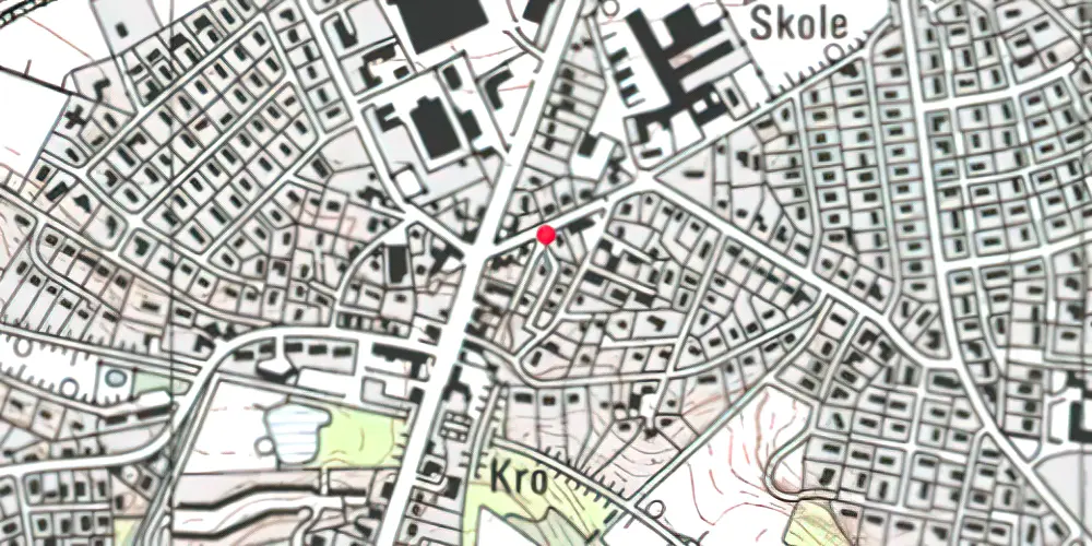Historisk kort over Bramdrup Holdeplads Historisk kort over Bramdrup Holdeplads
