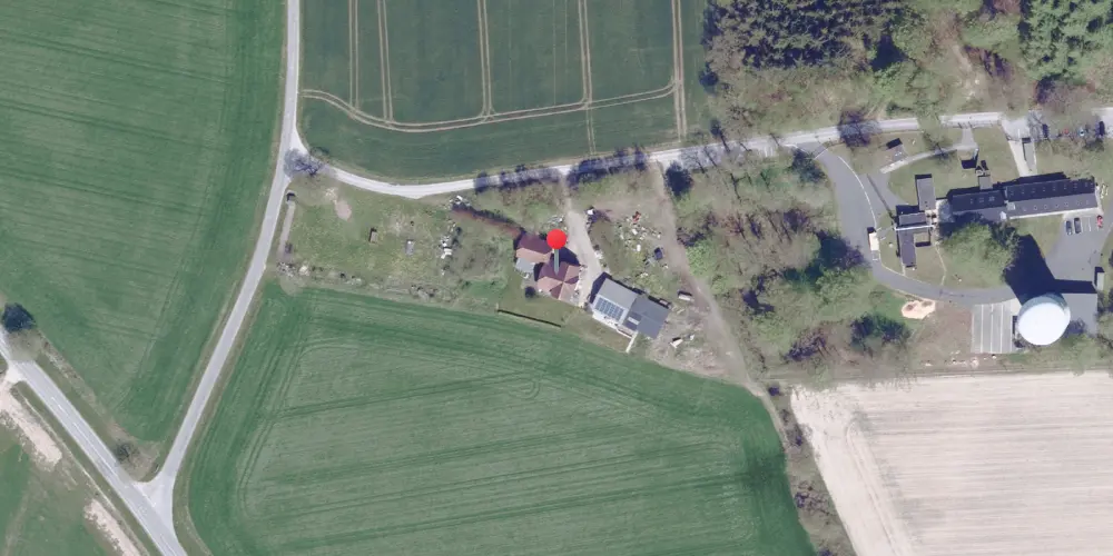 Historisk kort over Bæk Skov Station Historisk kort over Bæk Skov Station