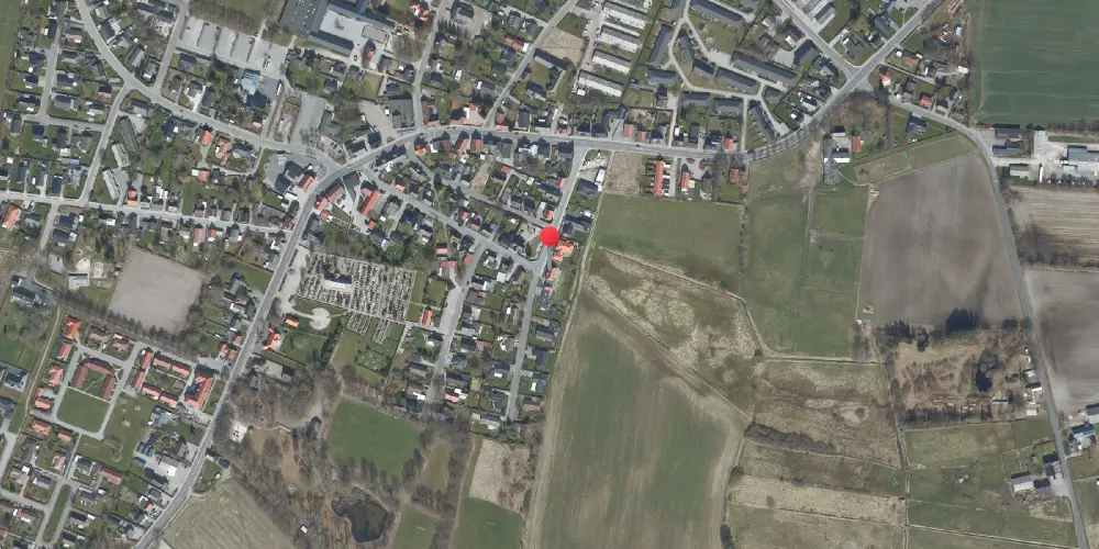 Historisk kort over Bække Station Historisk kort over Bække Station