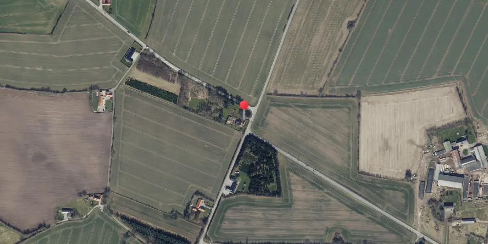 Historisk kort over Favstrup Station Historisk kort over Favstrup Station