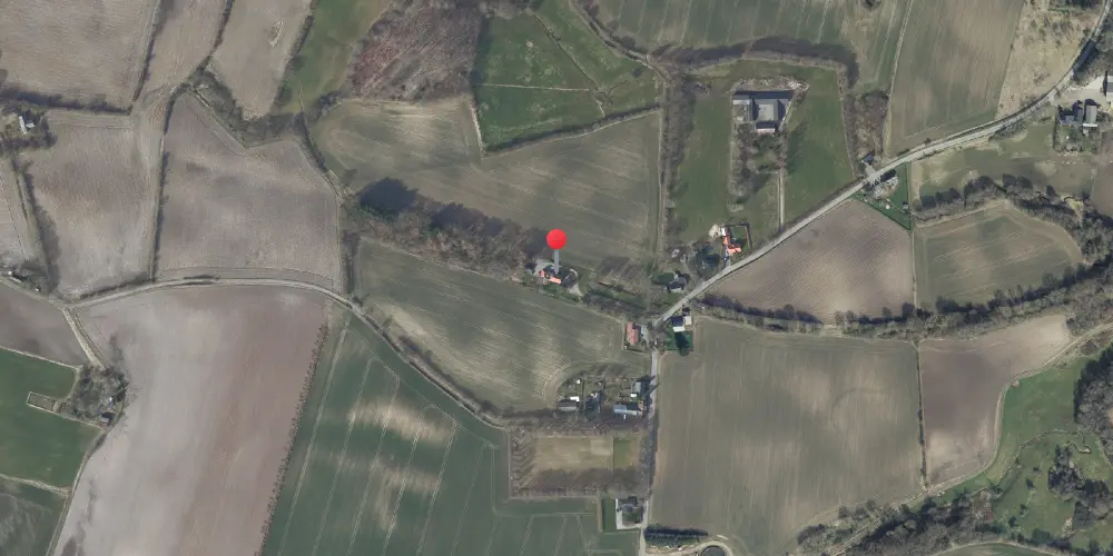 Historisk kort over Ferup Station Historisk kort over Ferup Station