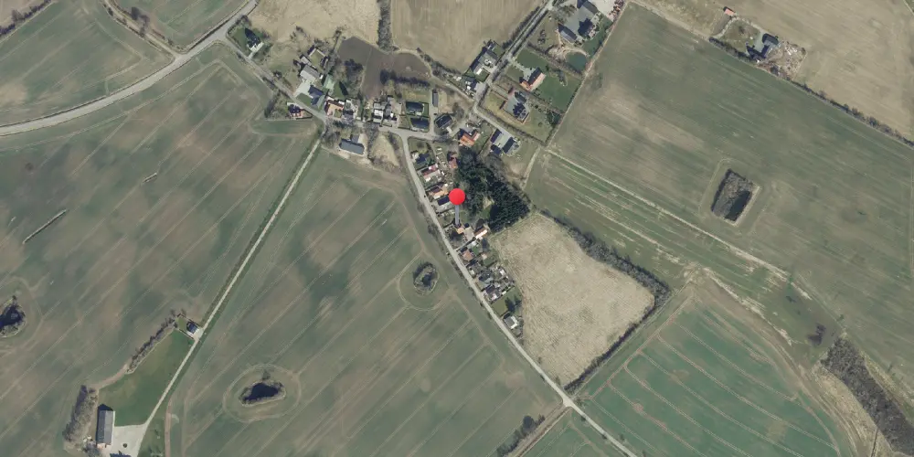 Historisk kort over Fovslet Station Historisk kort over Fovslet Station