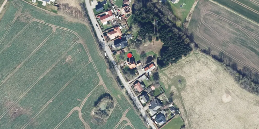 Historisk kort over Fovslet Station Historisk kort over Fovslet Station
