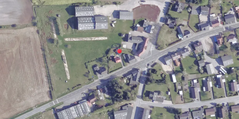 Historisk kort over Frifelt Station Historisk kort over Frifelt Station