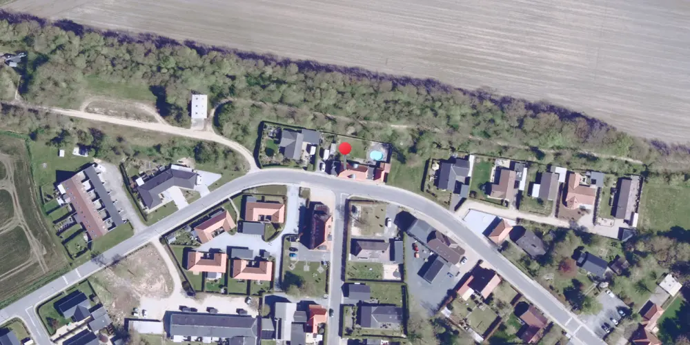 Historisk kort over Gesten Station Historisk kort over Gesten Station