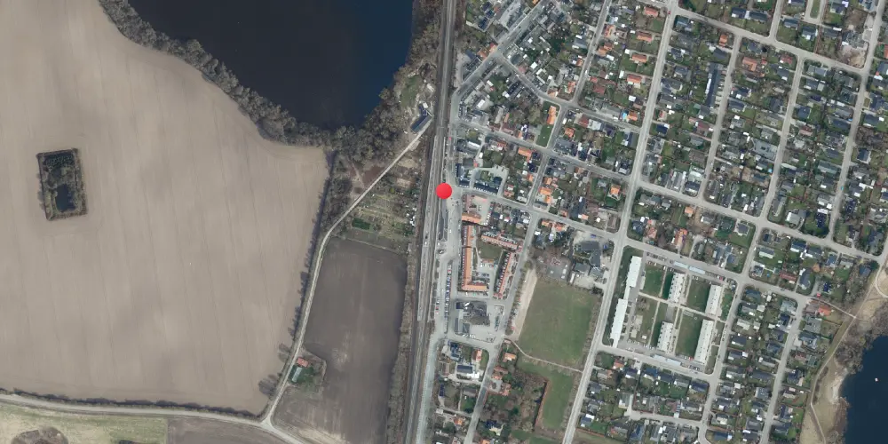 Historisk kort over Borup Station Historisk kort over Borup Station