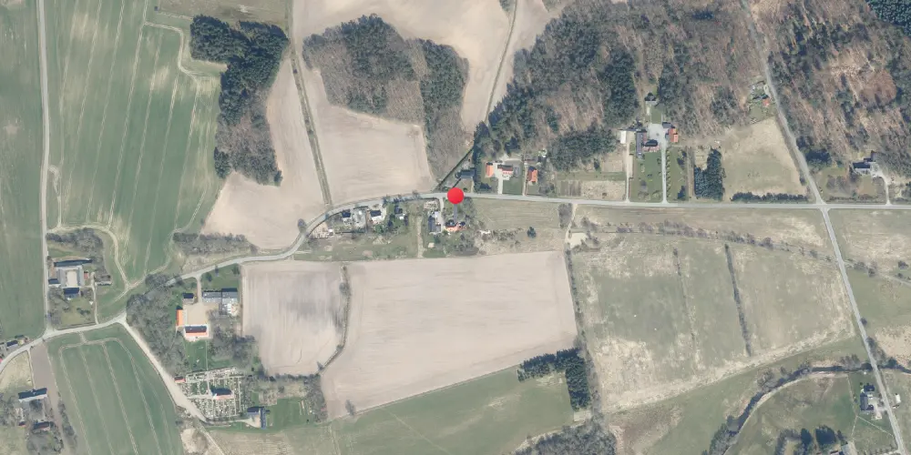 Historisk kort over Hinge Station Historisk kort over Hinge Station