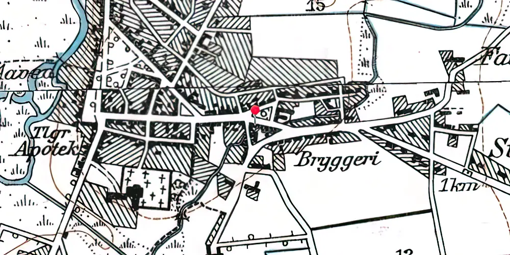 Historisk kort over Holmplads Amtsbanegård Historisk kort over Holmplads Amtsbanegård