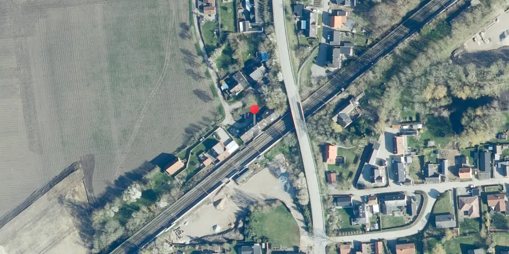 Historisk kort over Forlev Station Historisk kort over Forlev Station