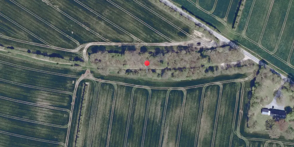 Historisk kort over Hundsholt Trinbræt Historisk kort over Hundsholt Trinbræt