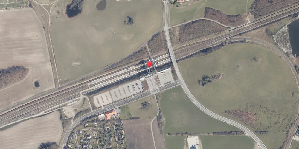 Historisk kort over Korsør Station [1997-2022]