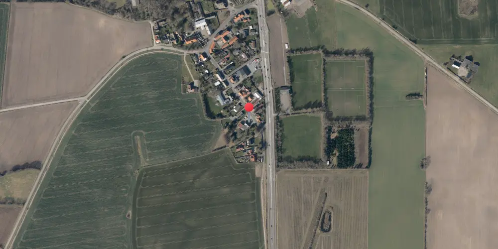 Historisk kort over Ketting Station Historisk kort over Ketting Station