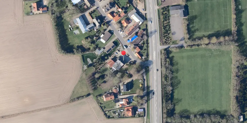 Historisk kort over Ketting Station Historisk kort over Ketting Station