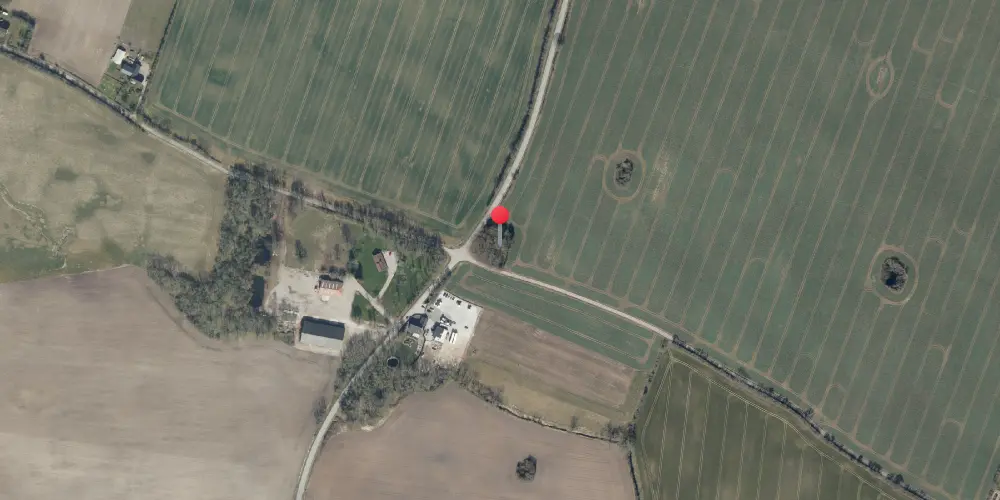 Historisk kort over Kiding Station Historisk kort over Kiding Station