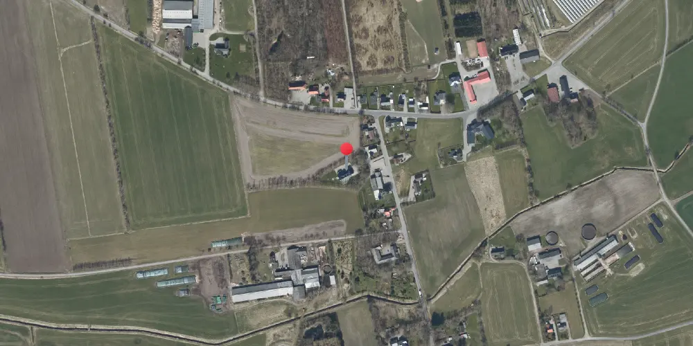 Historisk kort over Klovtoft Station Historisk kort over Klovtoft Station