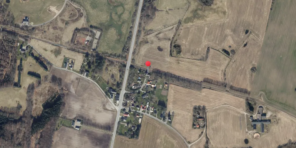 Historisk kort over Lundtoft Holdeplads med sidespor Historisk kort over Lundtoft Holdeplads med sidespor