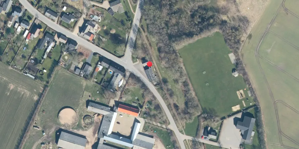 Historisk kort over Lyby Station Historisk kort over Lyby Station