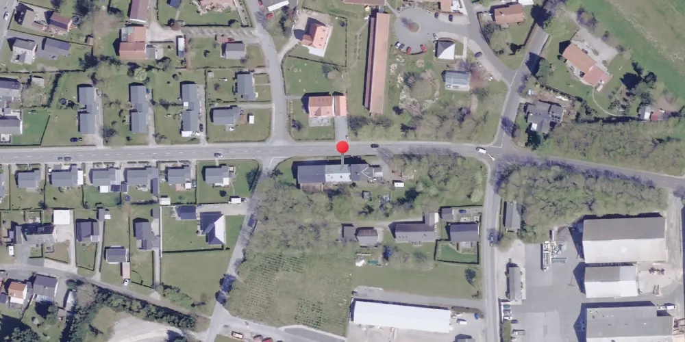 Historisk kort over Løgumkloster Statsbanegård Historisk kort over Løgumkloster Statsbanegård