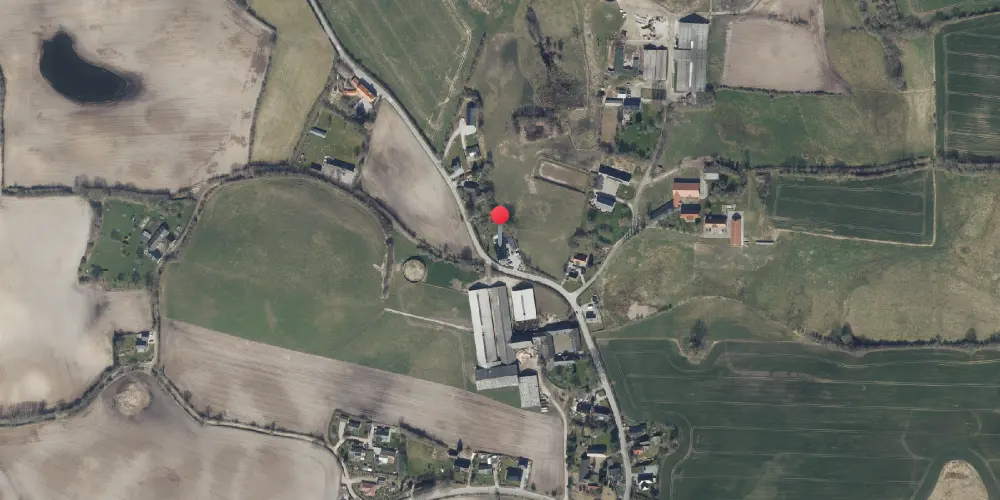 Historisk kort over Løjt Skovby Station Historisk kort over Løjt Skovby Station
