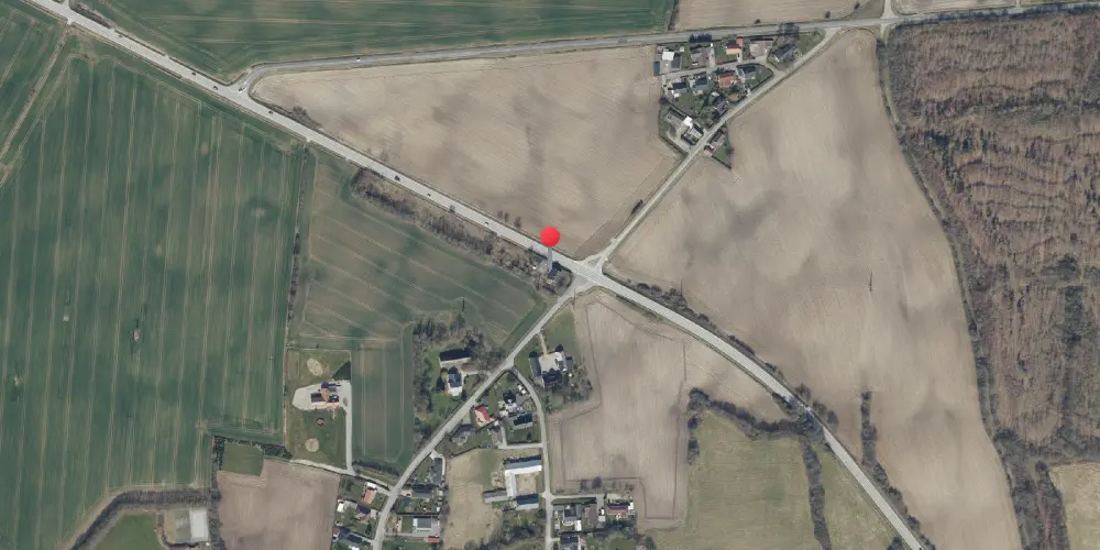 Historisk kort over Moltrup Station Historisk kort over Moltrup Station