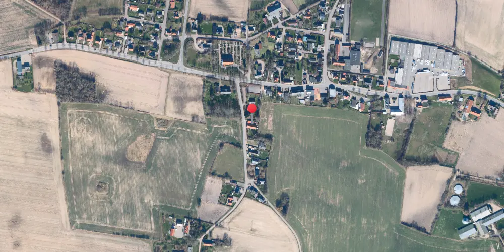 Historisk kort over Over-Tandslet Station Historisk kort over Over-Tandslet Station