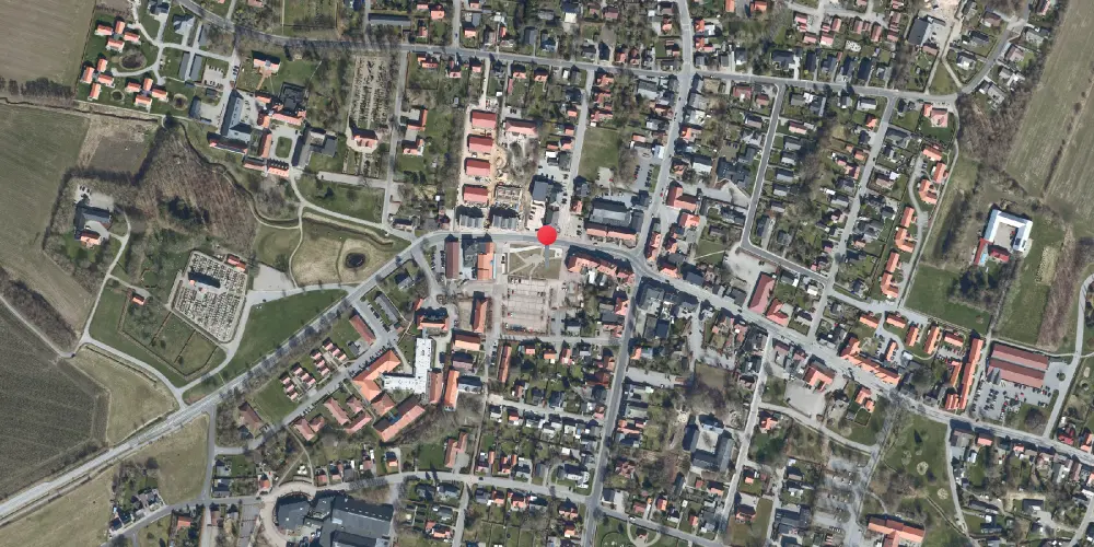 Historisk kort over Rødding Amtsbanegård Historisk kort over Rødding Amtsbanegård