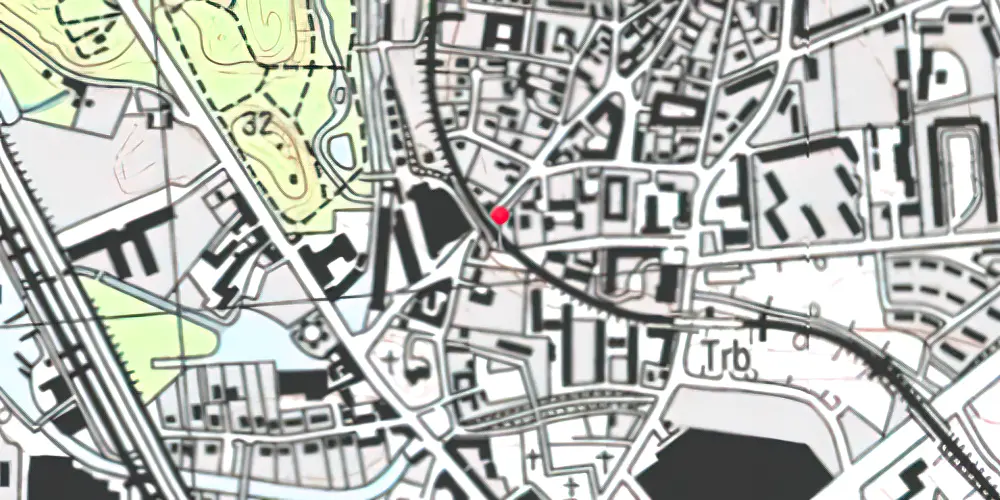 Historisk kort over Smedebakken Holdeplads Historisk kort over Smedebakken Holdeplads