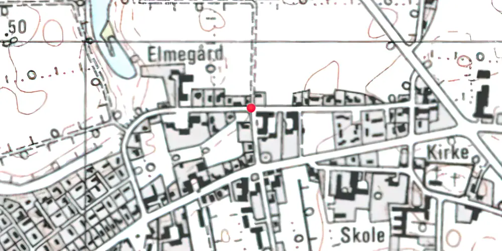 Historisk kort over Sommersted By Station Historisk kort over Sommersted By Station