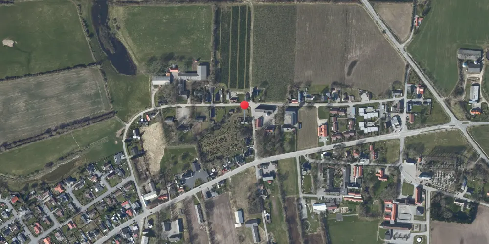 Historisk kort over Sommersted By Station Historisk kort over Sommersted By Station