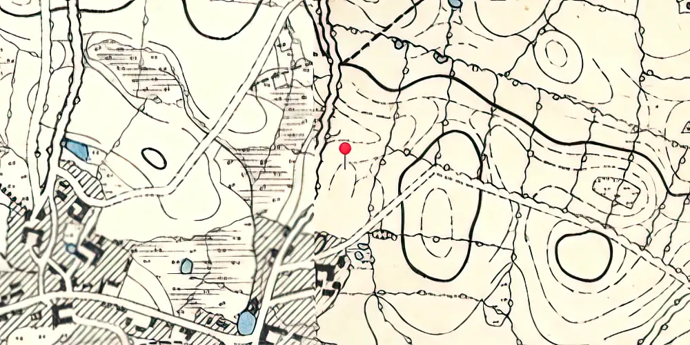 Historisk kort over Stevning Stationskro Historisk kort over Stevning Stationskro