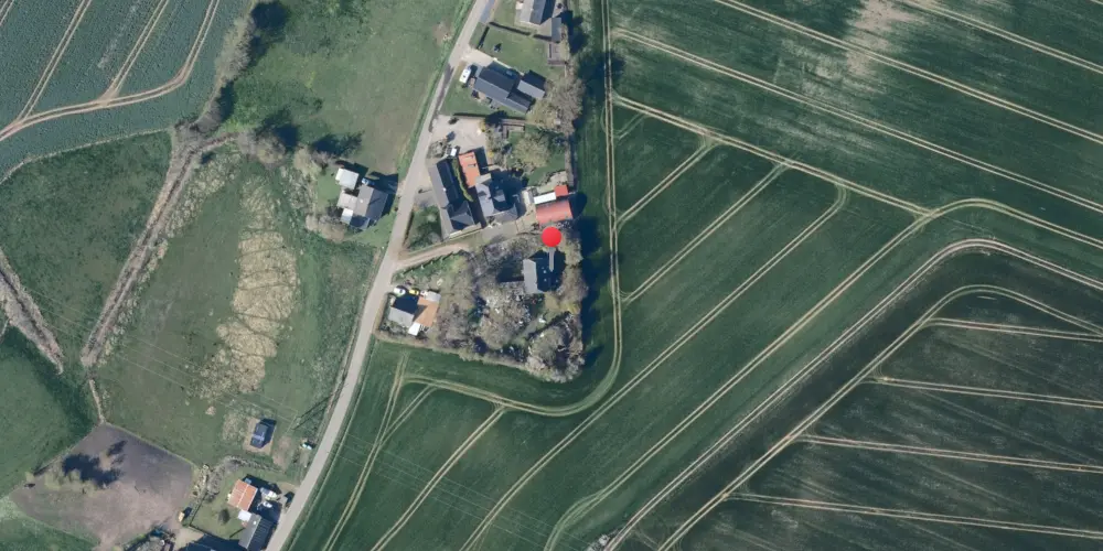 Historisk kort over Stevning Stationskro Historisk kort over Stevning Stationskro