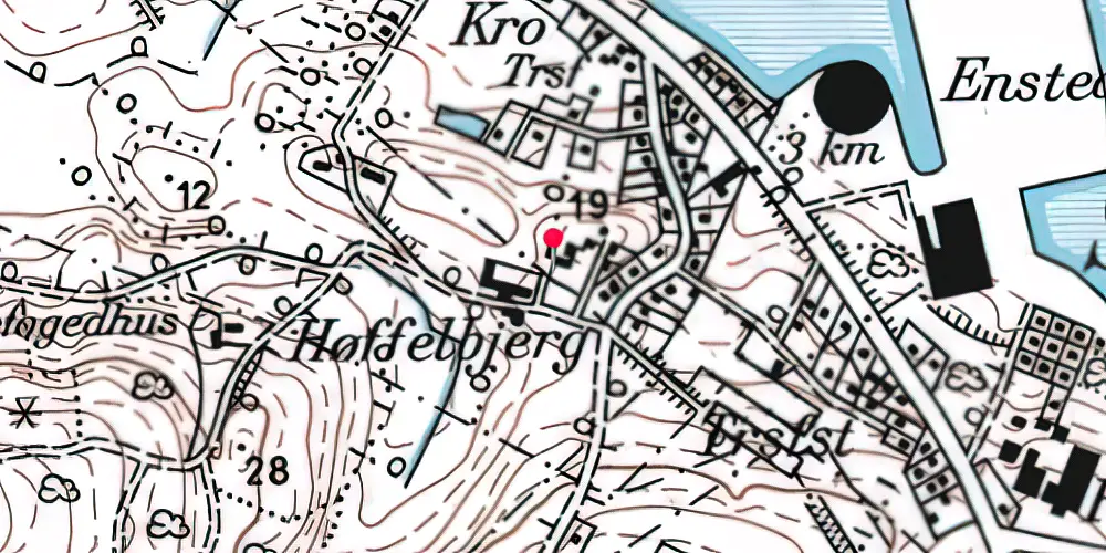Historisk kort over Styrt-om Stationskro Historisk kort over Styrt-om Stationskro