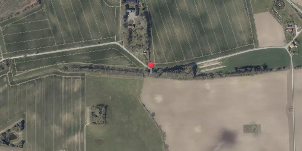 Historisk kort over Staalvænge Gaard Sidespor Historisk kort over Staalvænge Gaard Sidespor