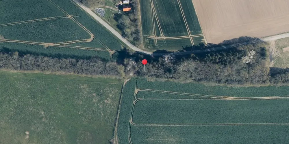 Historisk kort over Staalvænge Gaard Sidespor Historisk kort over Staalvænge Gaard Sidespor