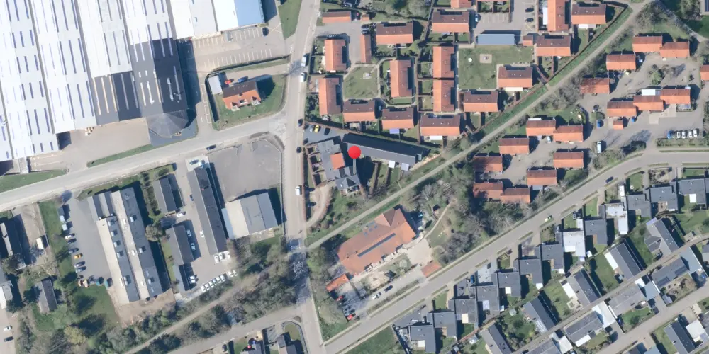 Historisk kort over Sundsmark Station Historisk kort over Sundsmark Station