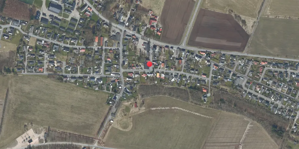Historisk kort over Vandel Station Historisk kort over Vandel Station