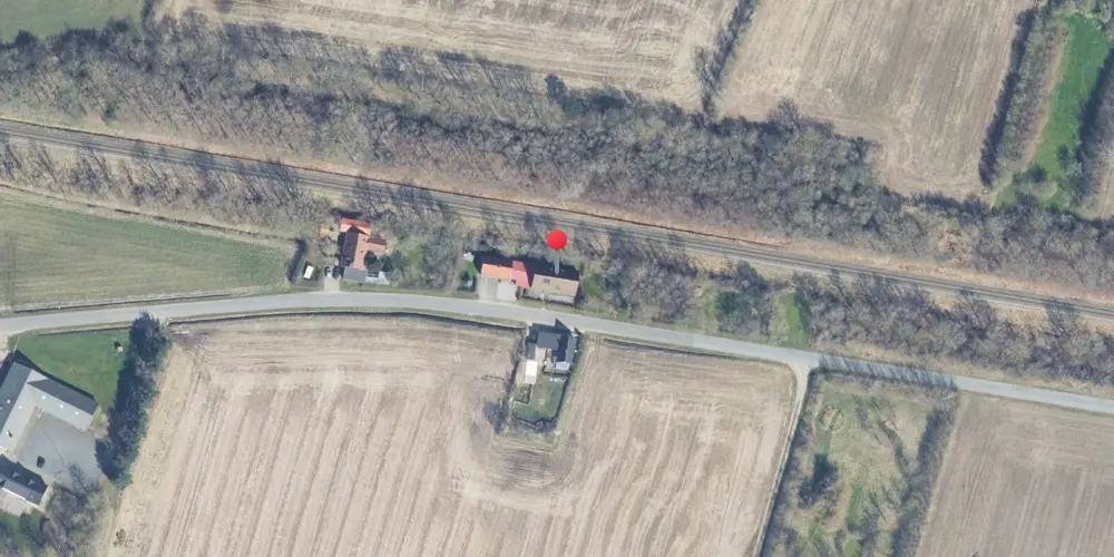 Historisk kort over Velling Station Historisk kort over Velling Station