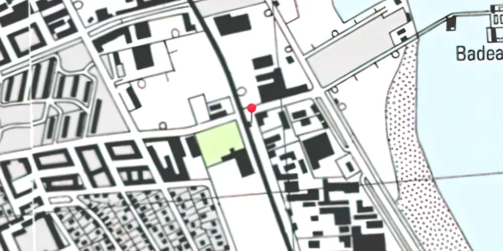 Historisk kort over Øresundsvej Station Historisk kort over Øresundsvej Station