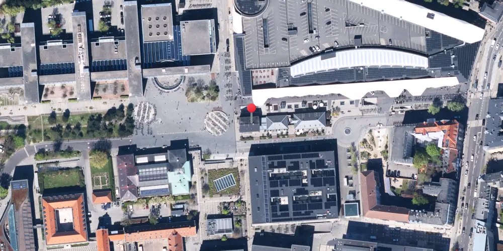 Historisk kort over Frederiksberg Station