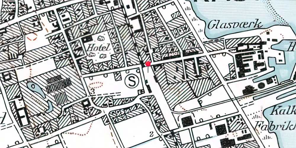 Historisk kort over Kastrup Metrostation Historisk kort over Kastrup Metrostation