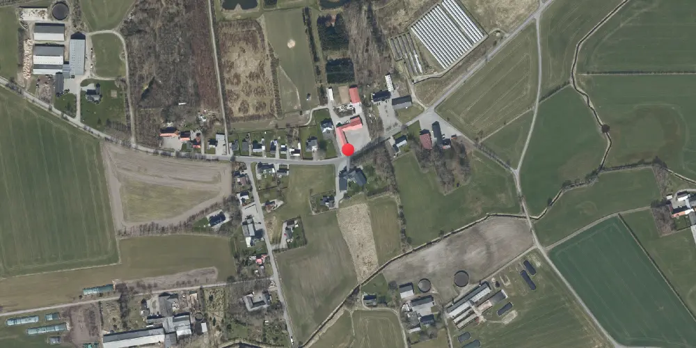 Historisk kort over Klovtoft (Smalspor) Station Historisk kort over Klovtoft (Smalspor) Station