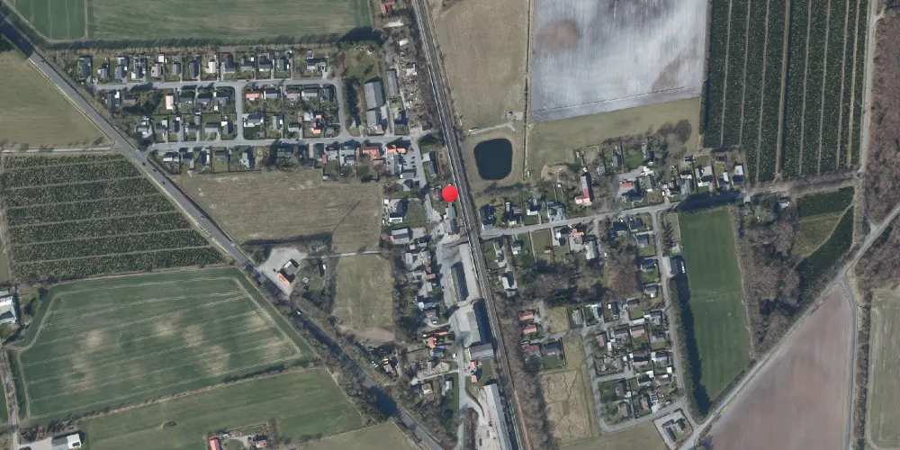 Historisk kort over Hovslund Stationsby (Smalspor) Stationskro Historisk kort over Hovslund Stationsby (Smalspor) Stationskro