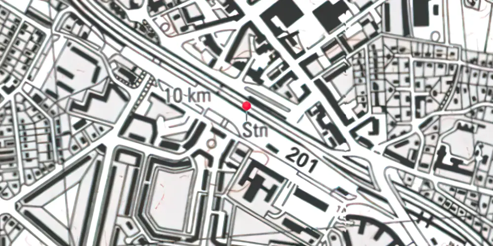 Historisk kort over Lyngby Station Historisk kort over Lyngby Station