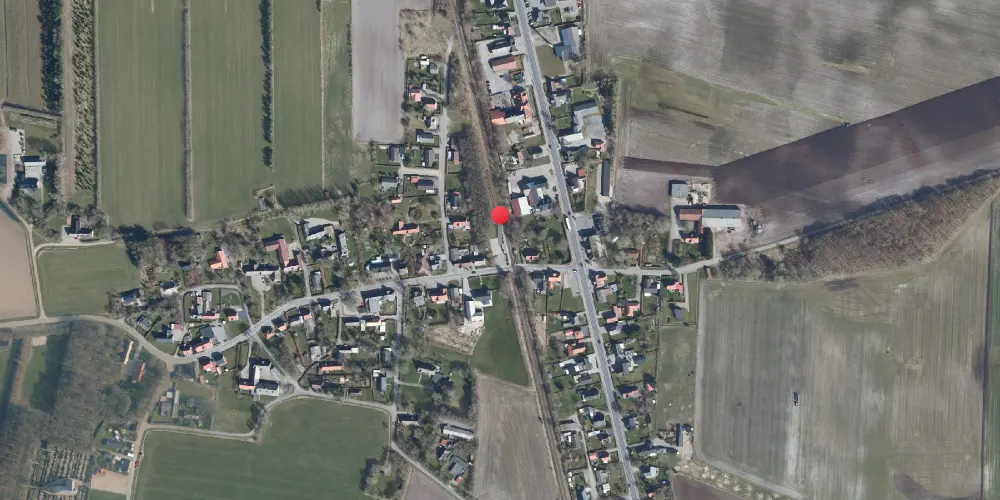 Historisk kort over Døstrup (Sønderjylland) Trinbræt Historisk kort over Døstrup (Sønderjylland) Trinbræt