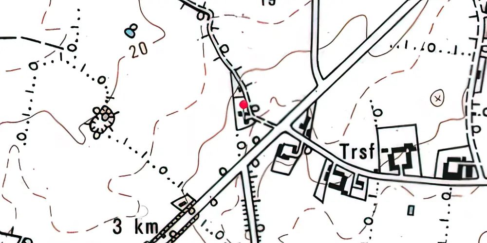 Historisk kort over Hyrup Station Historisk kort over Hyrup Station
