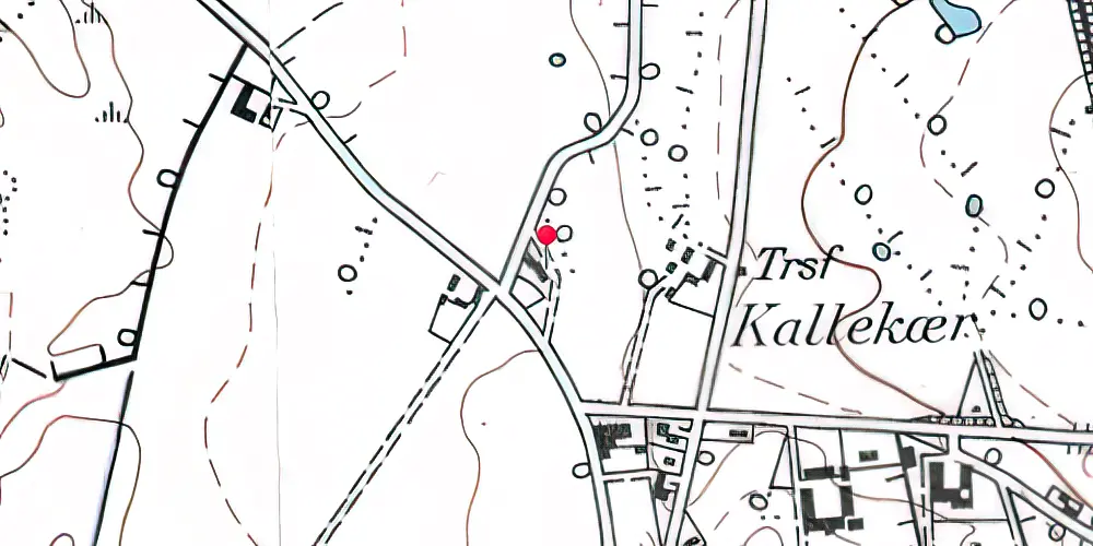 Historisk kort over Lerte Station Historisk kort over Lerte Station