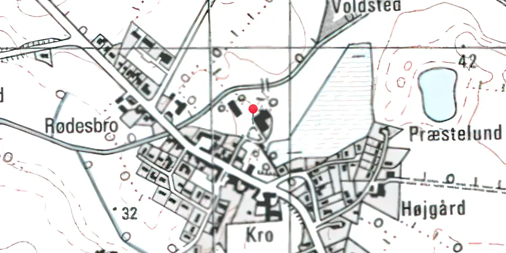 Historisk kort over Mølby (Tovskov) Station Historisk kort over Mølby (Tovskov) Station