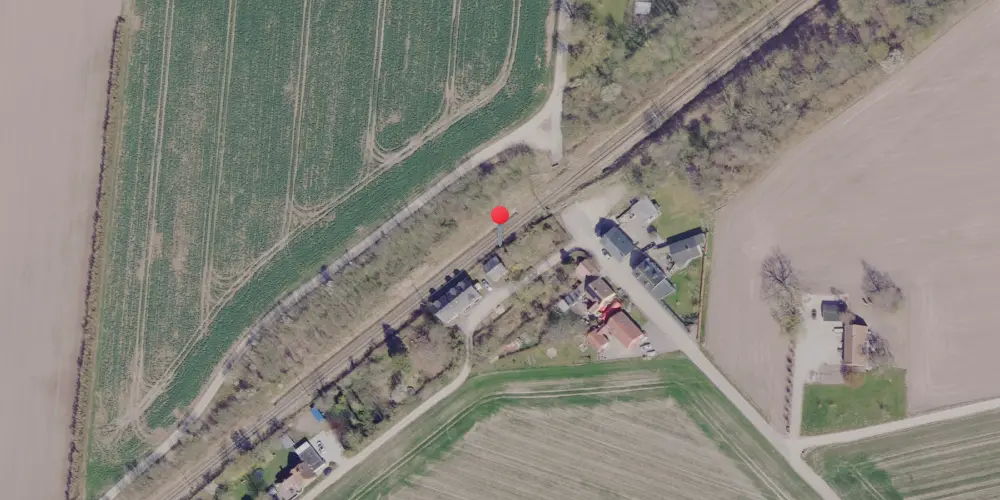 Historisk kort over Ålsø Trinbræt Historisk kort over Ålsø Trinbræt