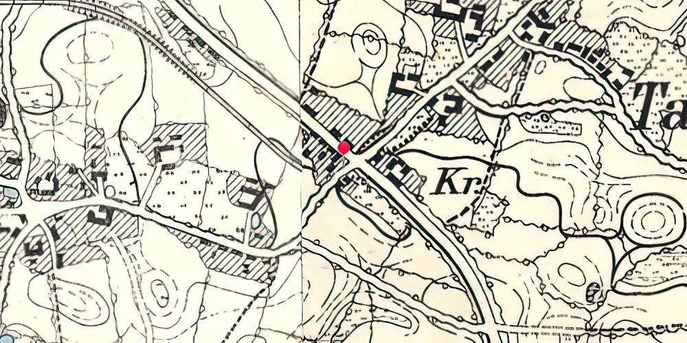 Historisk kort over Svenstrup (Als) Stationskro Historisk kort over Svenstrup (Als) Stationskro